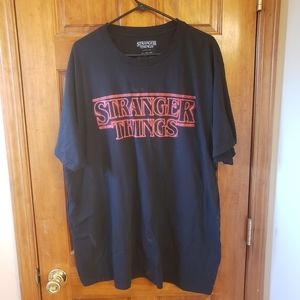 Mens 4XL Stranger things short sleeve t shirt.
